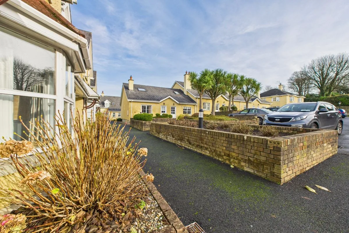 Parking directly outside the front door